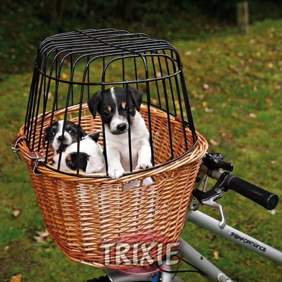 Cykelkurv (stor) brun flet